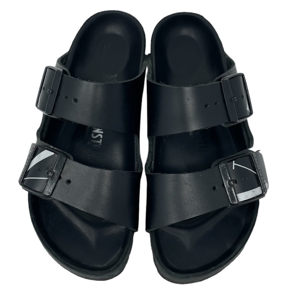 𝅺Birkenstock X Valentino Garavani Leather Sandal Black - Picture 5 of 8